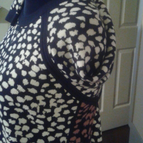 Black - white -Taupe Print Dress,Plus size - Picture 6 of 8